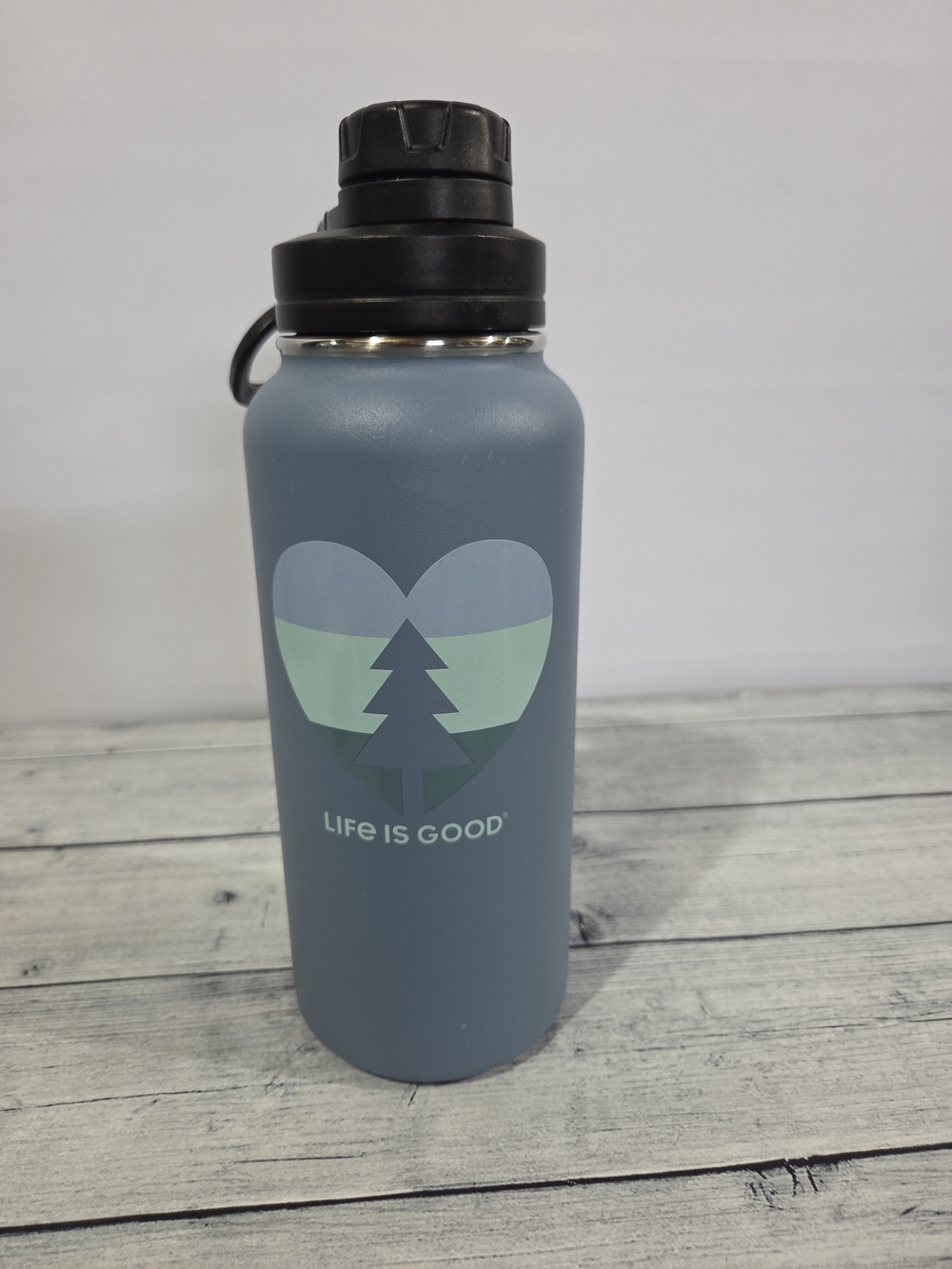 Life Is Good 32oz Wide Mouth Stainless Steel Bottle